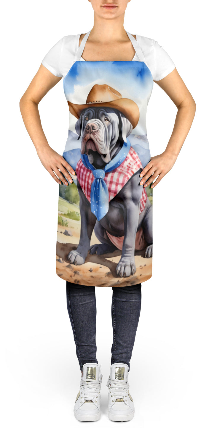 Neapolitan Mastiff Cowboy Welcome Apron