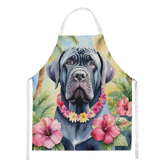 Neapolitan Mastiff Luau Apron