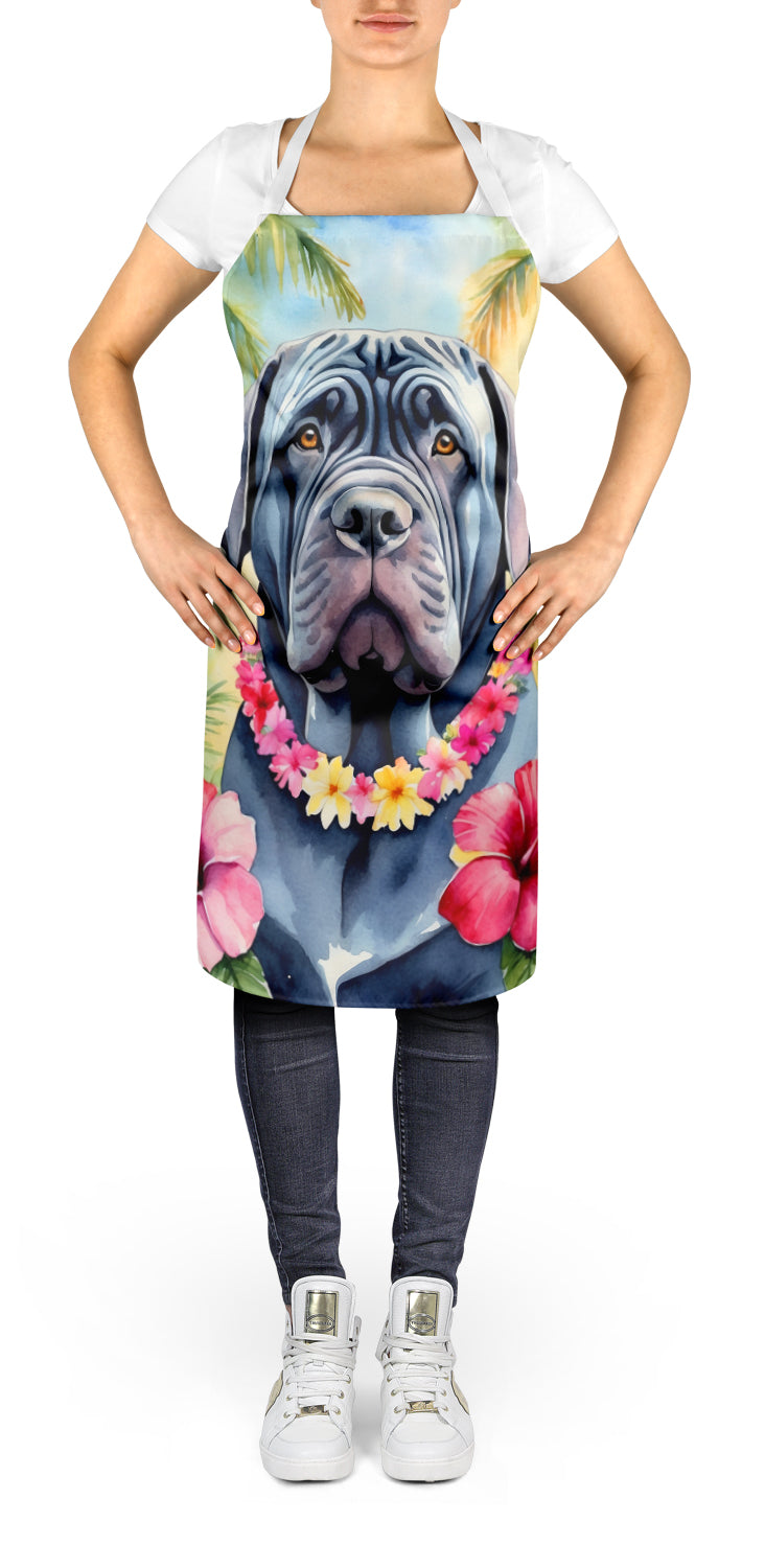 Neapolitan Mastiff Luau Apron