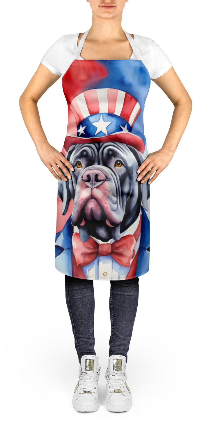 Neapolitan Mastiff Patriotic American Apron