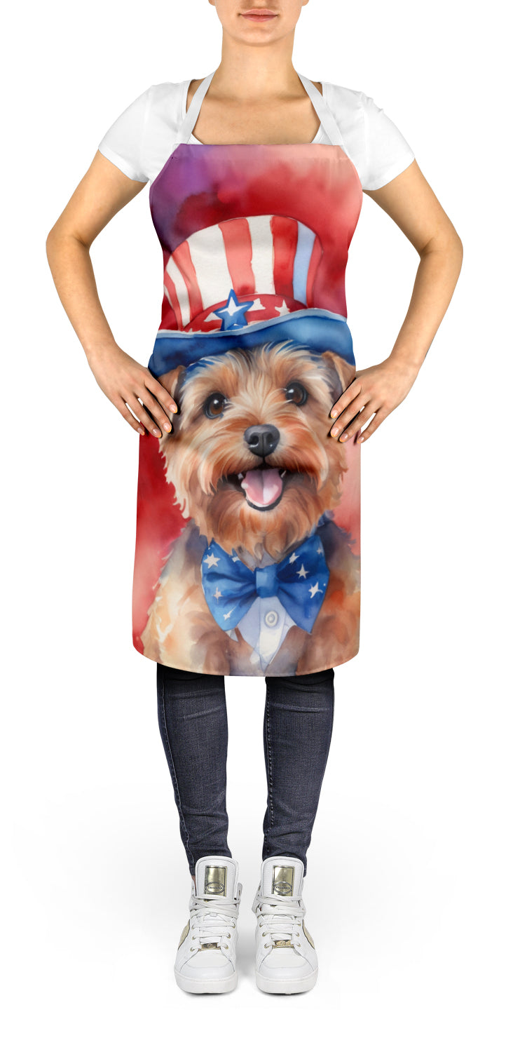 Norfolk Terrier Patriotic American Apron