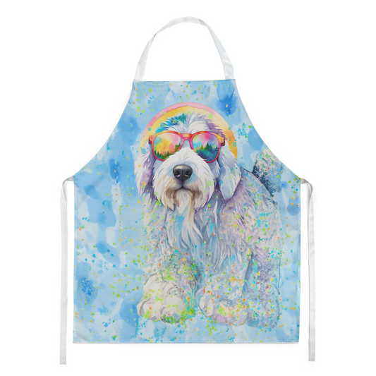 Old English Sheepdog Hippie Dawg Apron