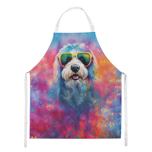 Old English Sheepdog Hippie Dawg Apron