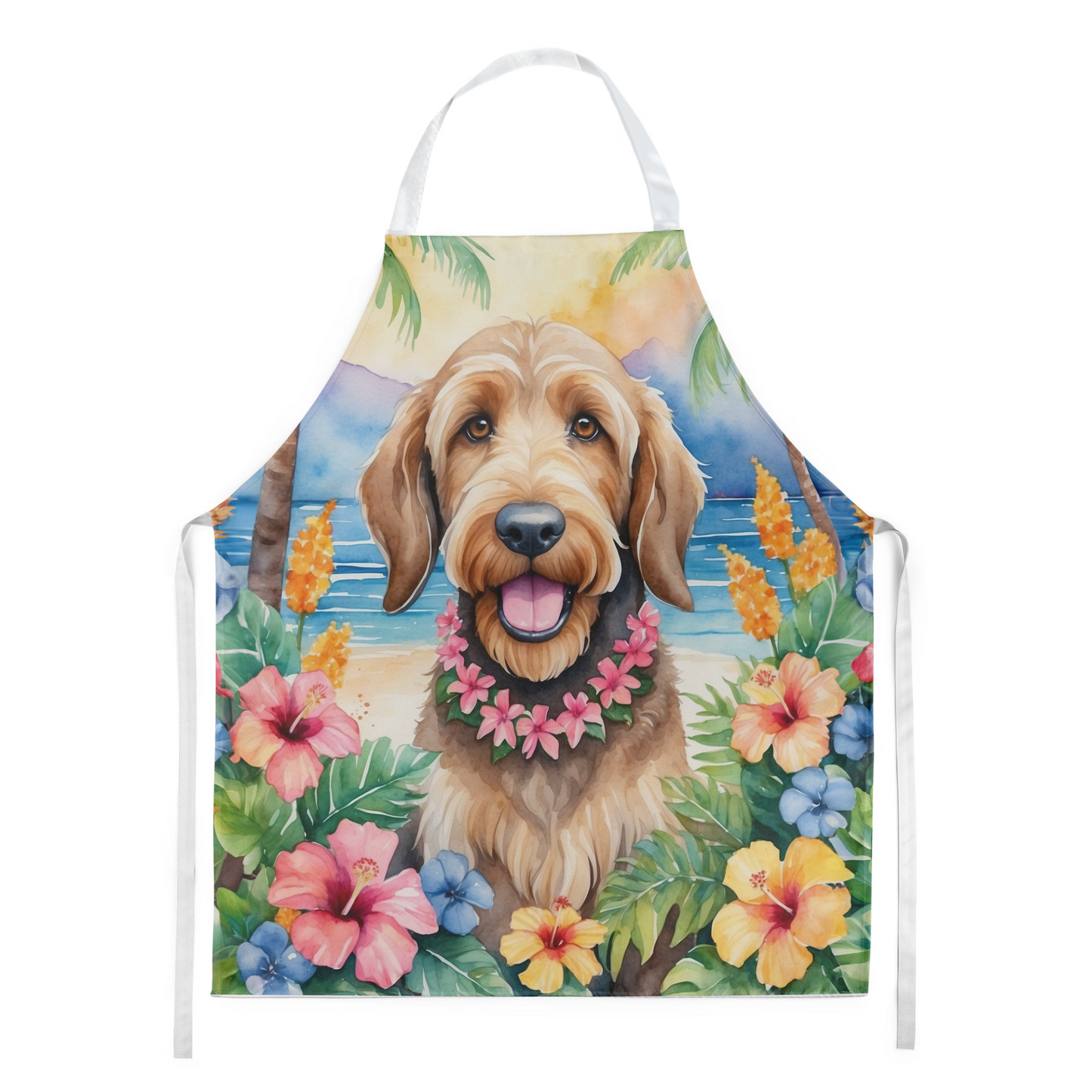 Otterhound Luau Apron