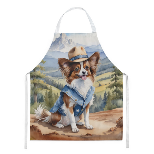 Papillon Cowboy Welcome Apron