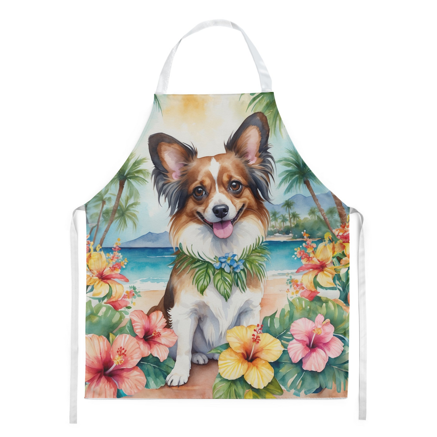 Papillon Luau Apron