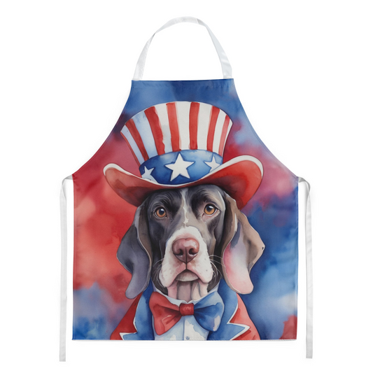 Pointer Patriotic American Apron