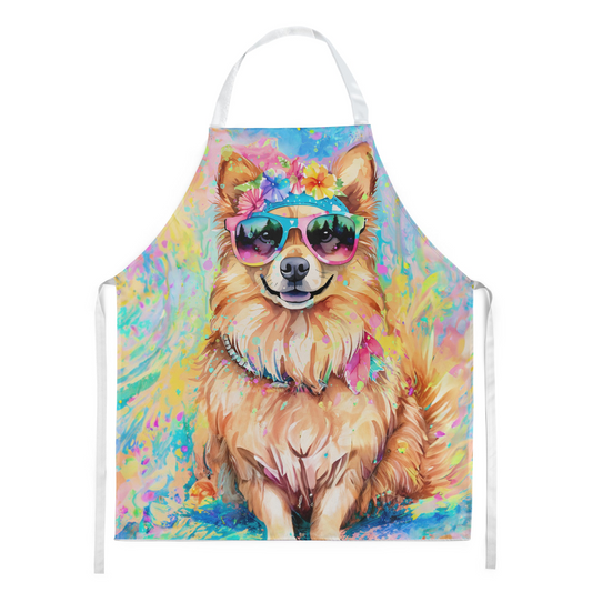 Pomeranian Hippie Dawg Apron