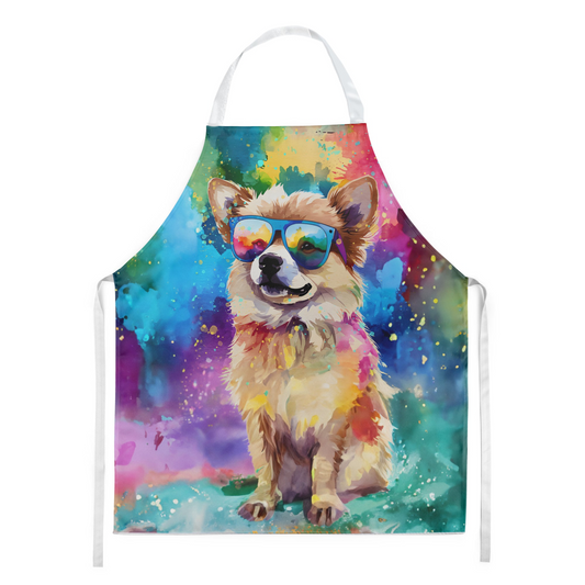 Pomeranian Hippie Dawg Apron