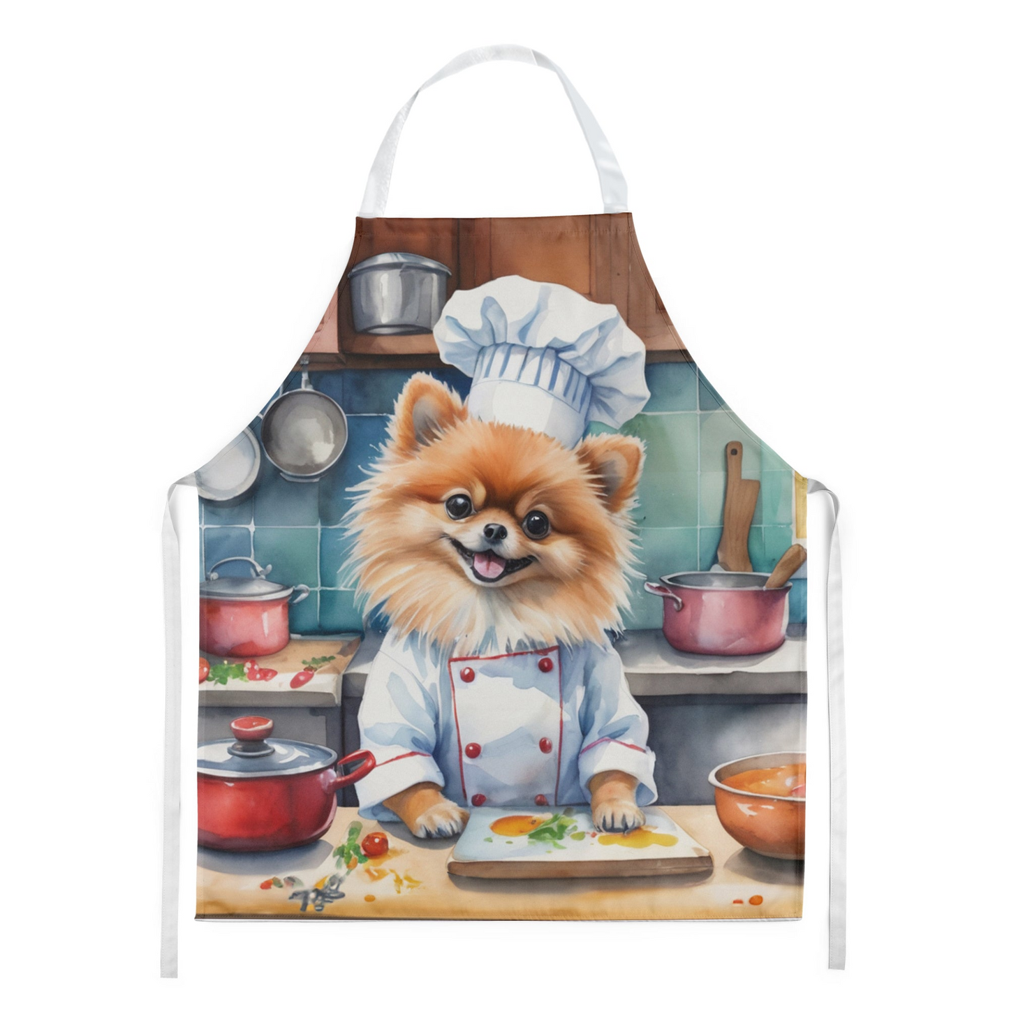 Pomeranian The Chef Apron