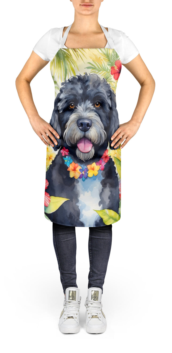 Portuguese Water Dog Luau Apron