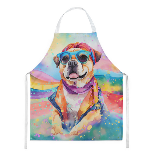 Pug Hippie Dawg Apron