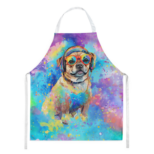 Pug Hippie Dawg Apron