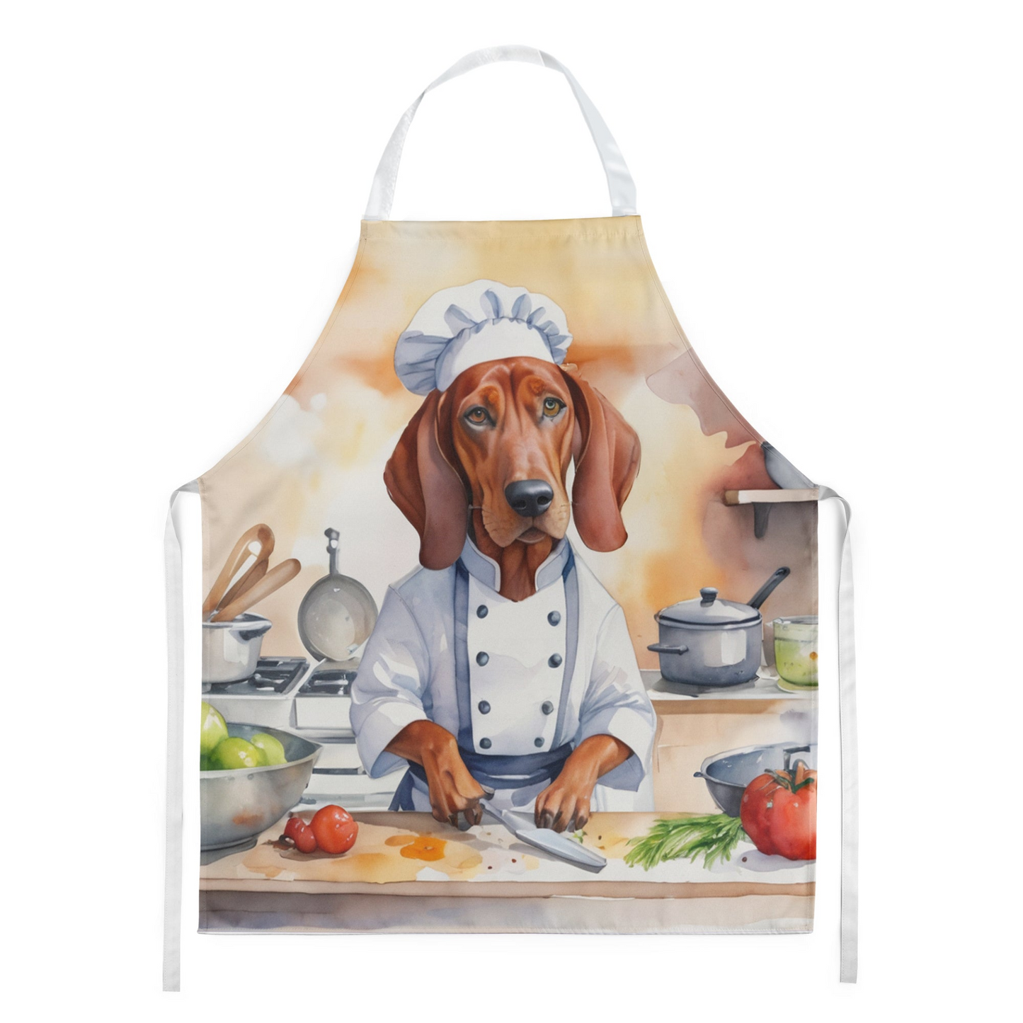 Redbone Coonhound The Chef Apron