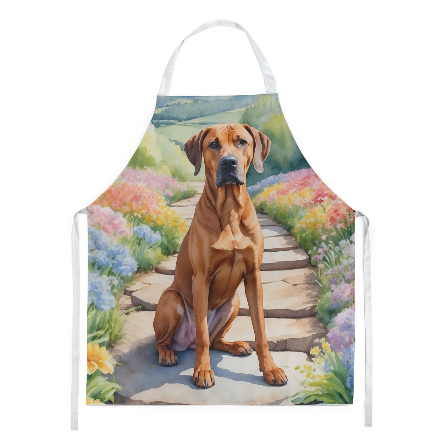 Rhodesian Ridgeback Spring Path Apron