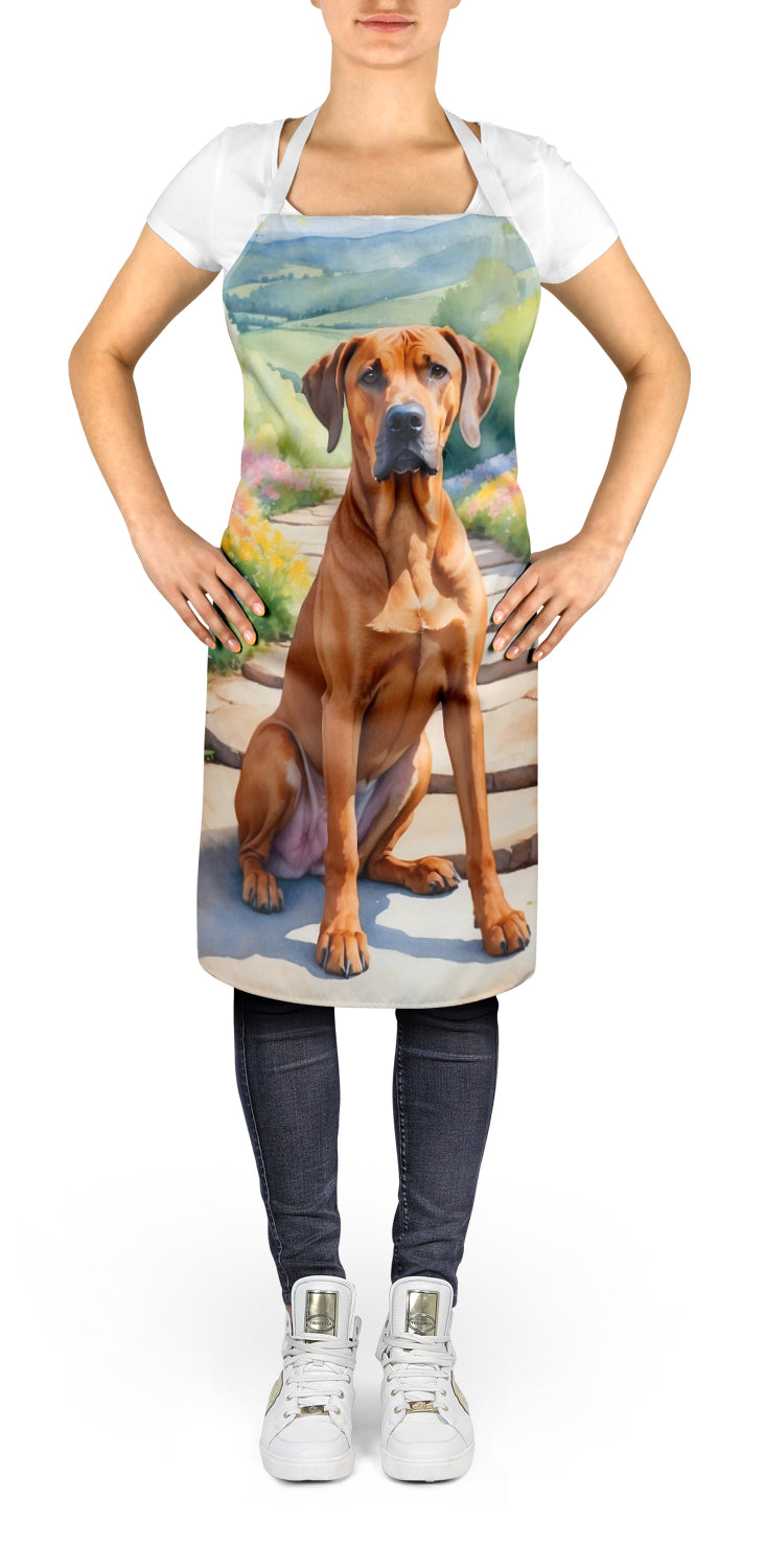 Rhodesian Ridgeback Spring Path Apron