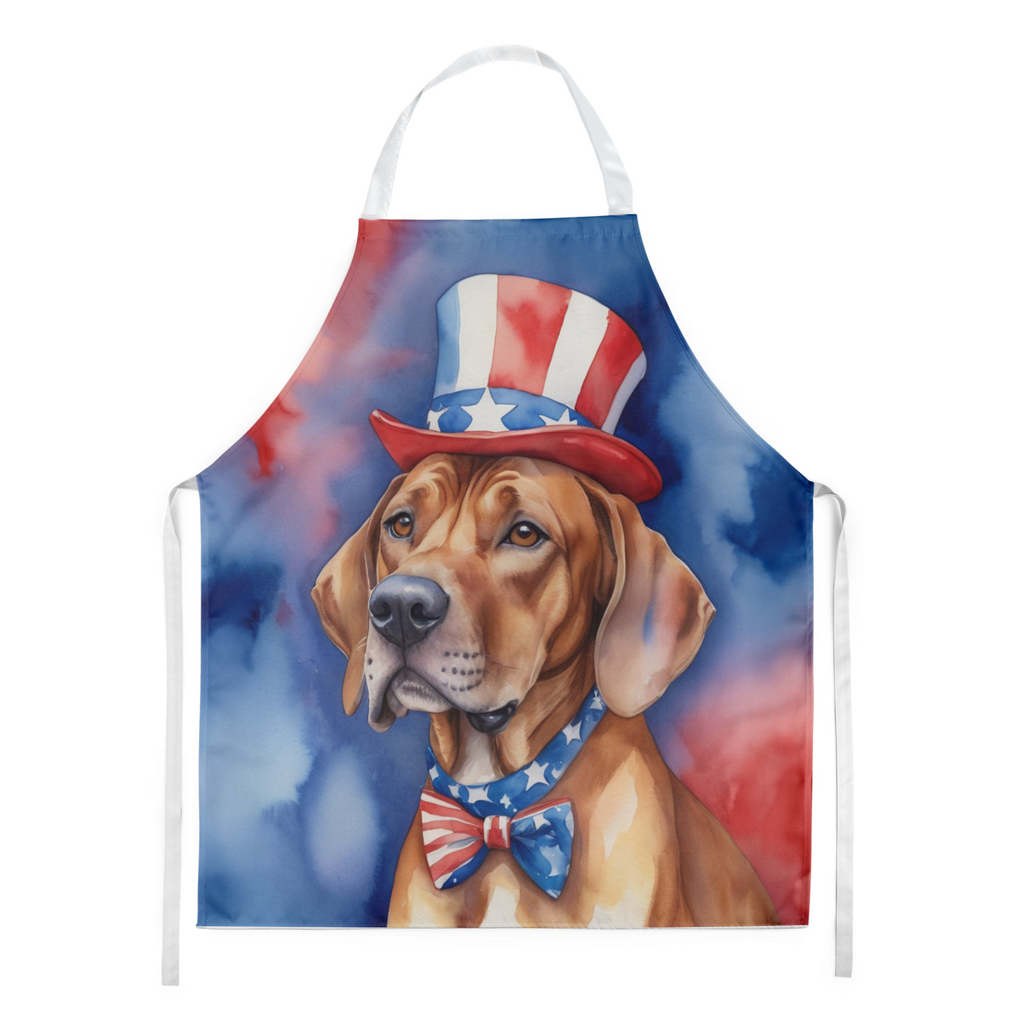 Rhodesian Ridgeback Patriotic American Apron