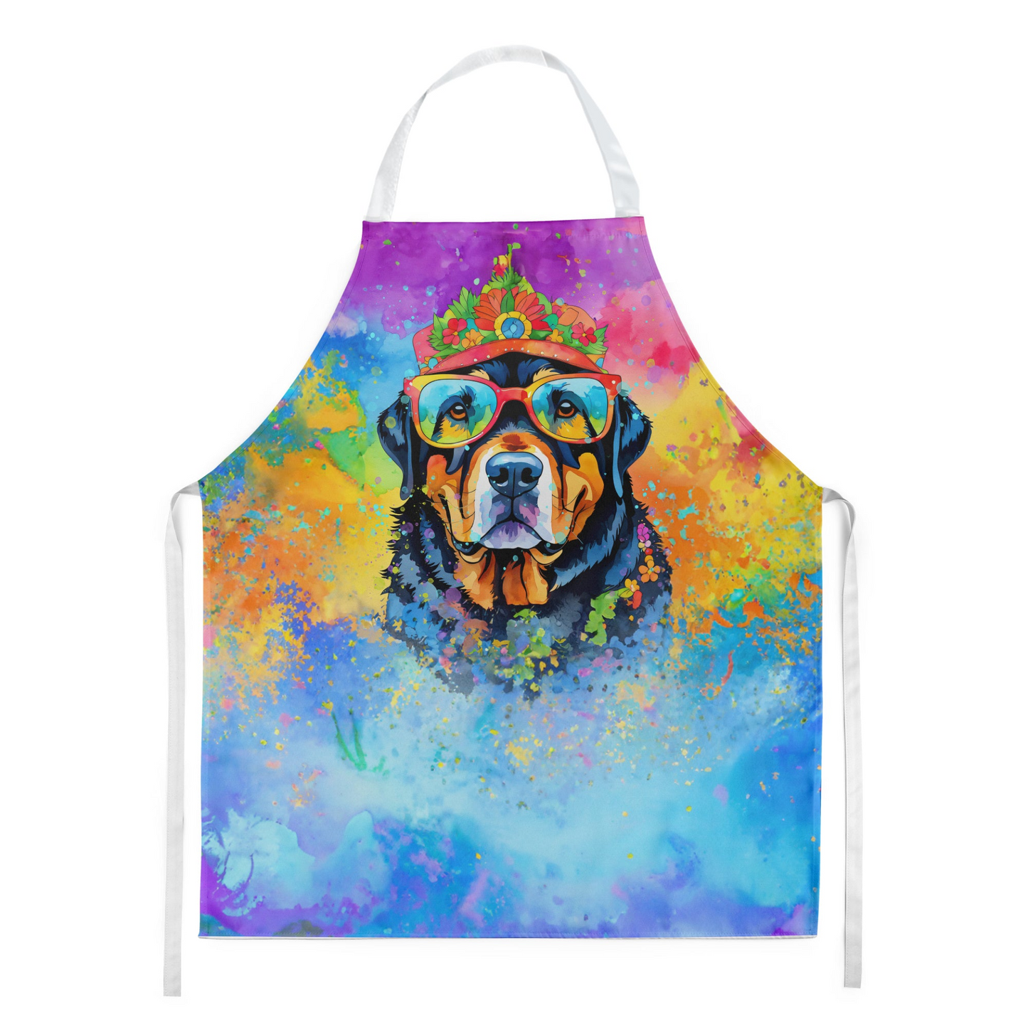 Rottweiler Hippie Dawg Apron