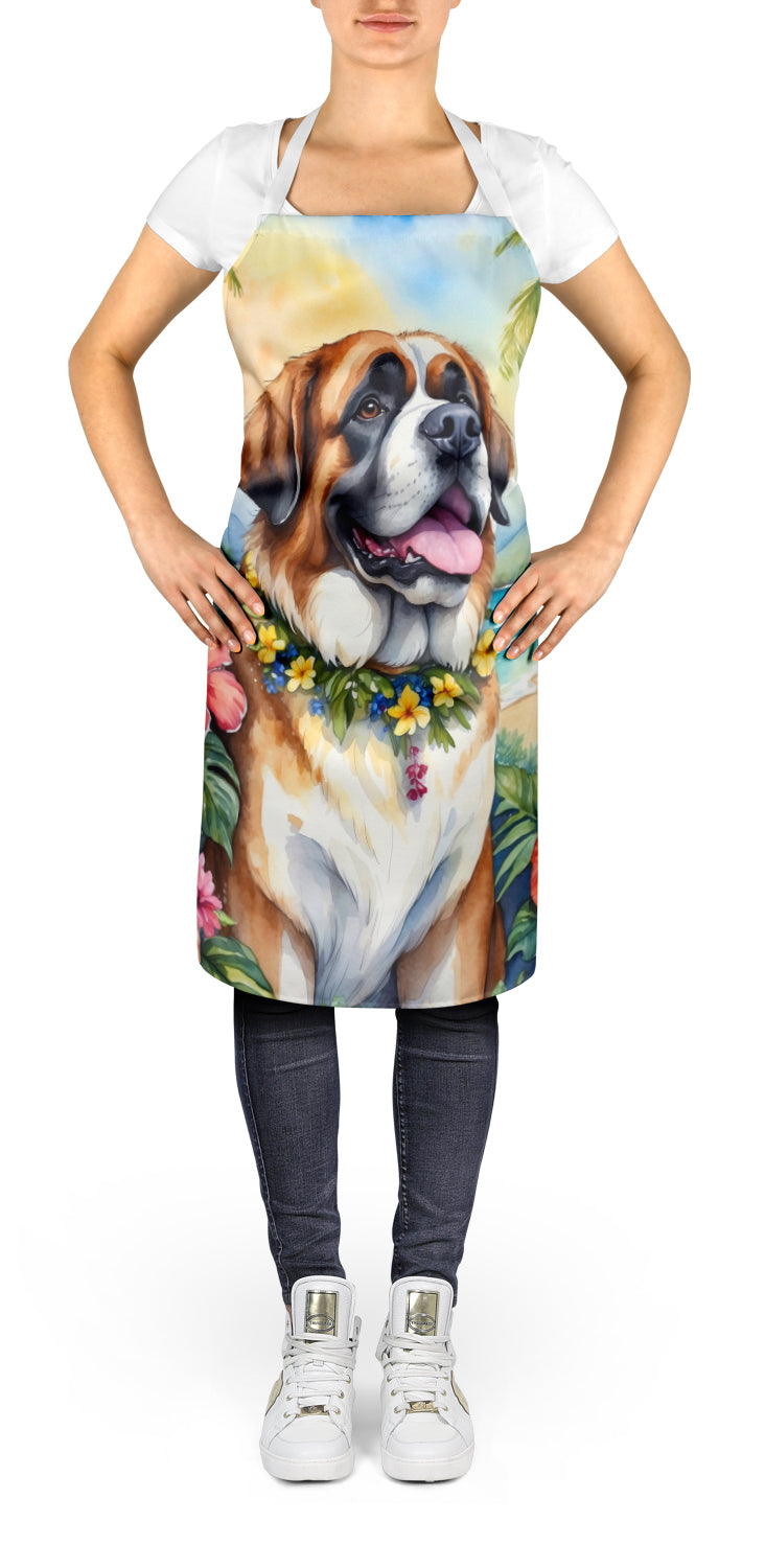 Saint Bernard Luau Apron