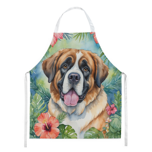 Saint Bernard Luau Apron