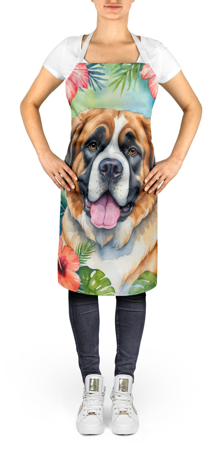 Saint Bernard Luau Apron