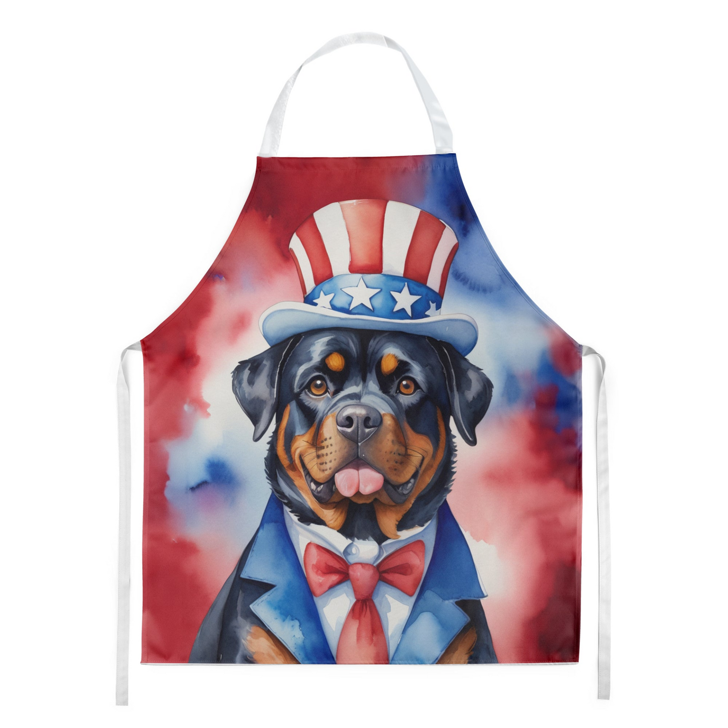 Rottweiler Patriotic American Apron