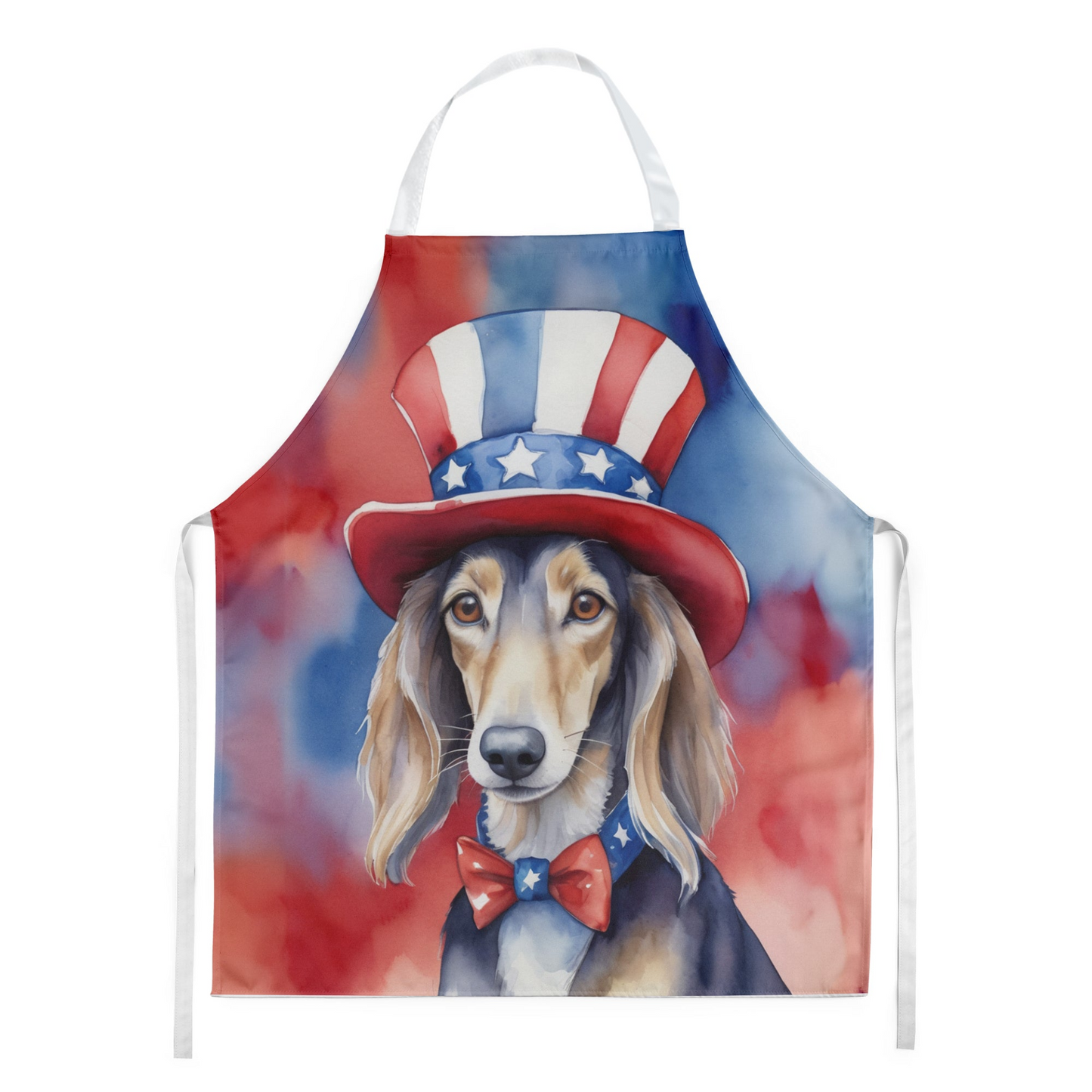 Saluki Patriotic American Apron