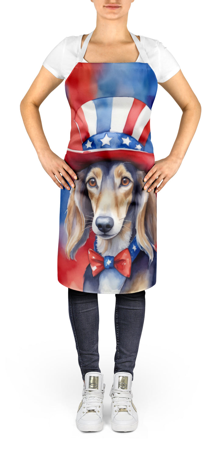 Saluki Patriotic American Apron