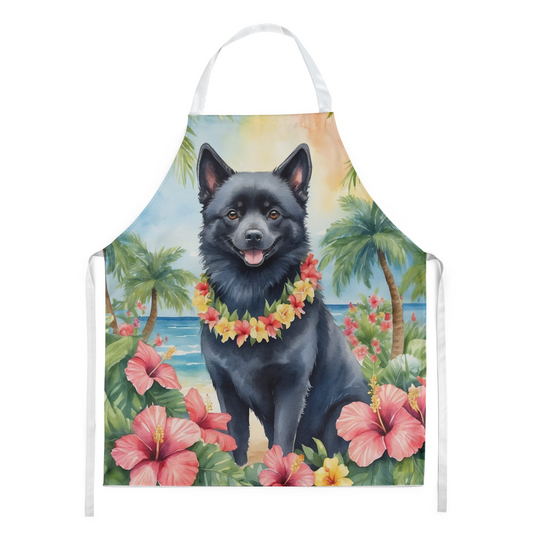 Schipperke Luau Apron