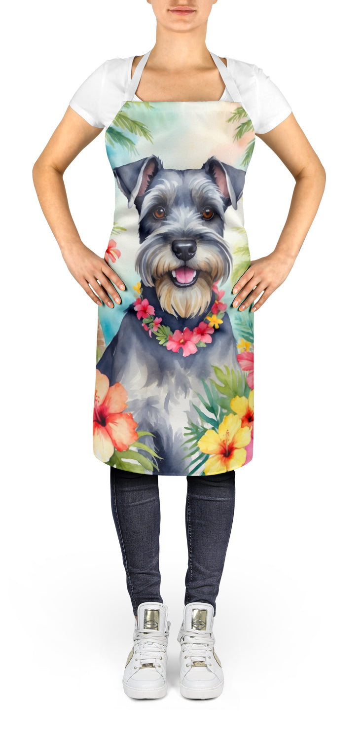 Schnauzer Luau Apron