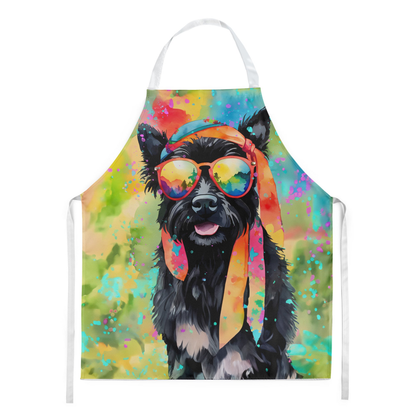 Scottish Terrier Hippie Dawg Apron