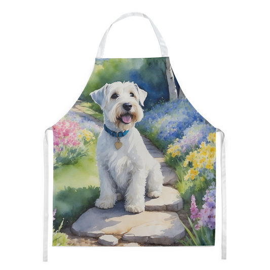 Sealyham Terrier Spring Path Apron