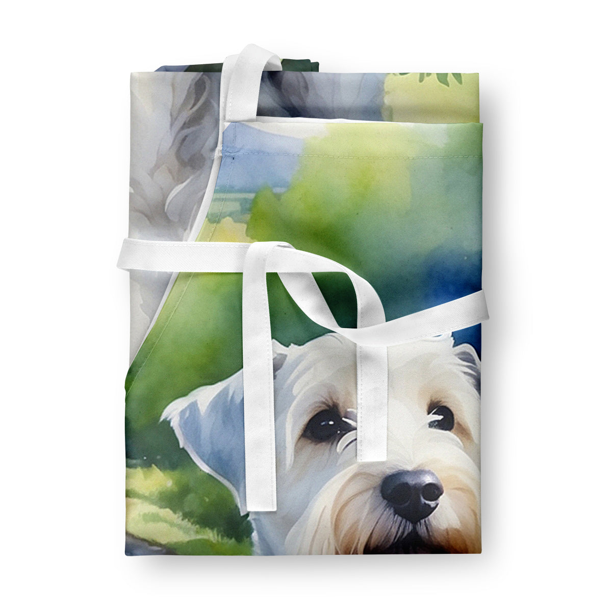 Sealyham Terrier Spring Path Apron