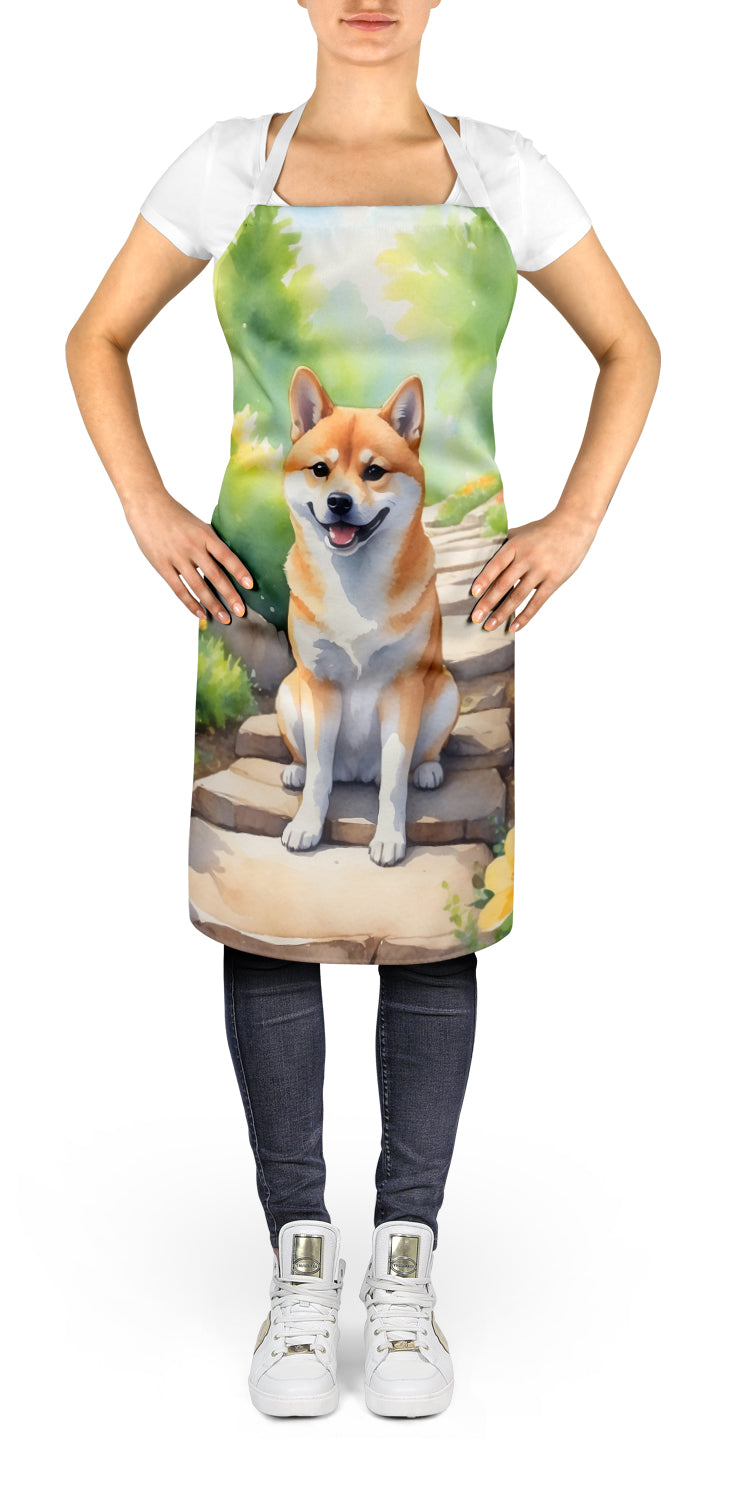 Shiba Inu Spring Path Apron