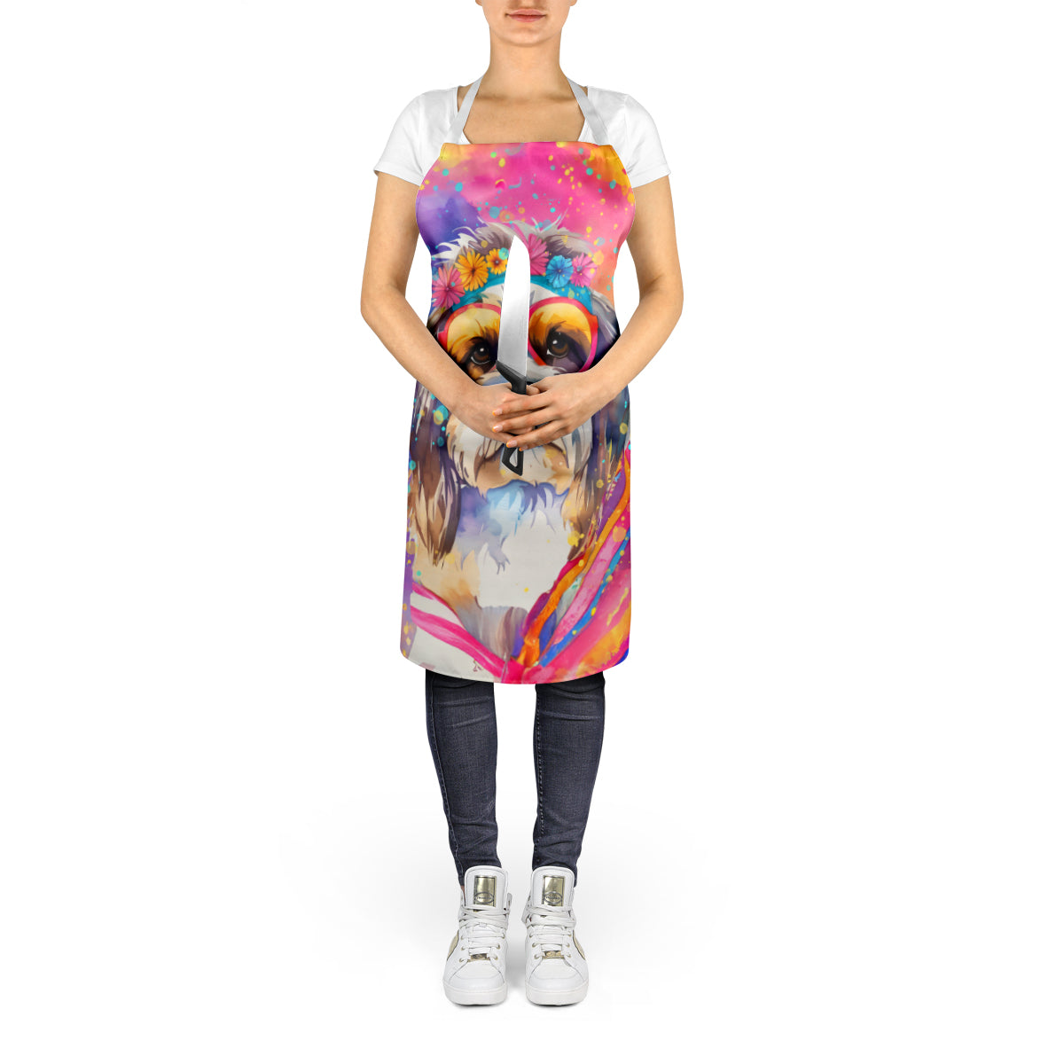 Shih Tzu Hippie Dawg Apron