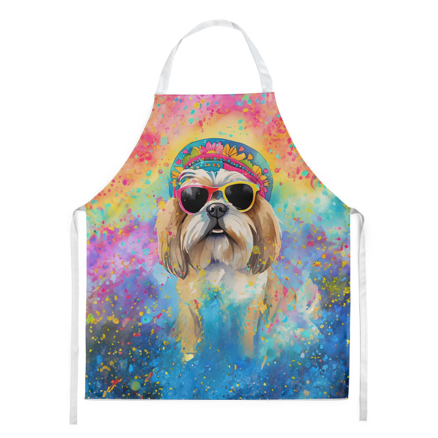 Shih Tzu Hippie Dawg Apron