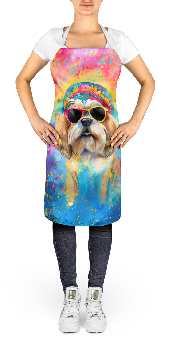 Shih Tzu Hippie Dawg Apron