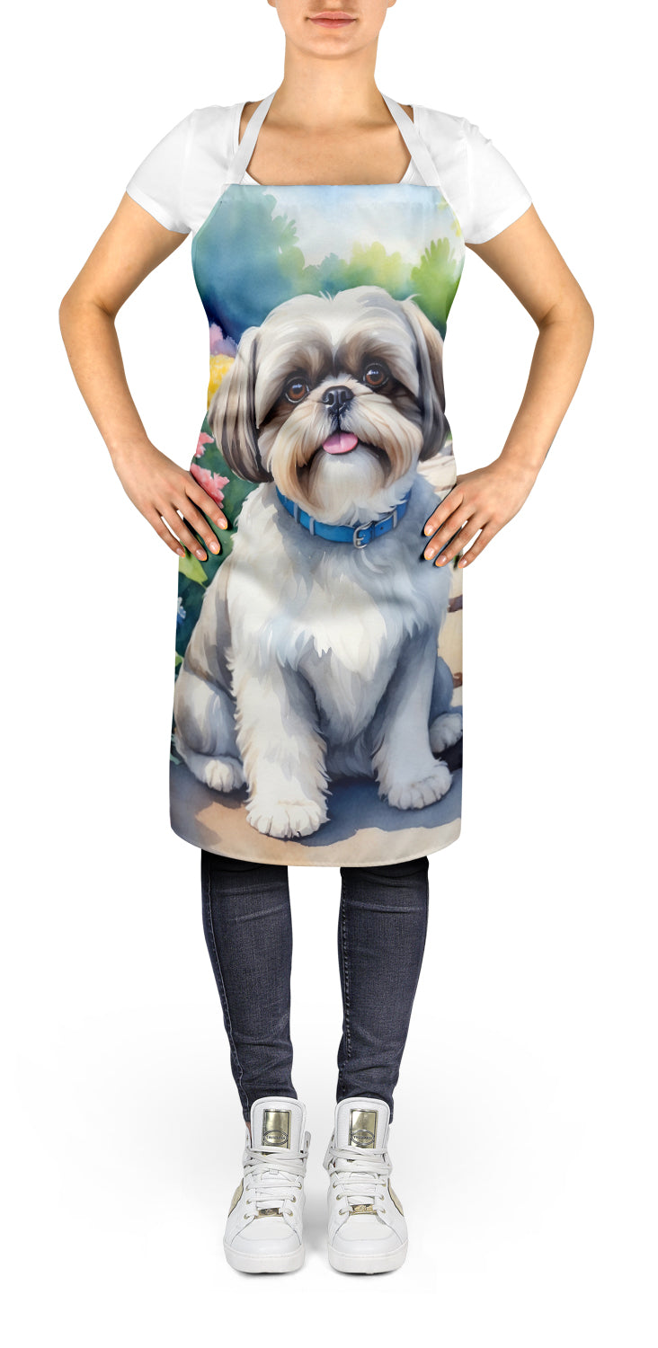 Shih Tzu Spring Path Apron