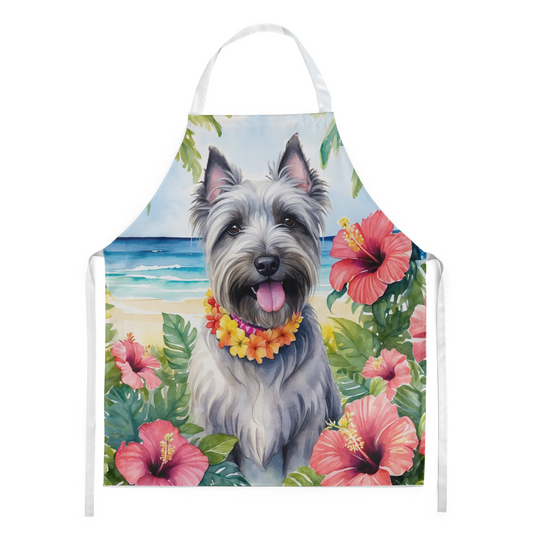 Skye Terrier Luau Apron