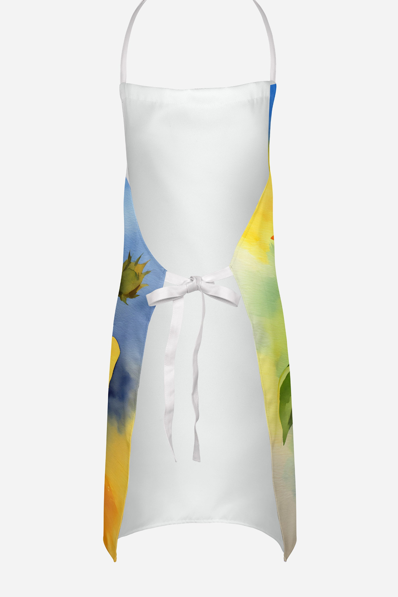 Sunflowers in Watercolor Apron