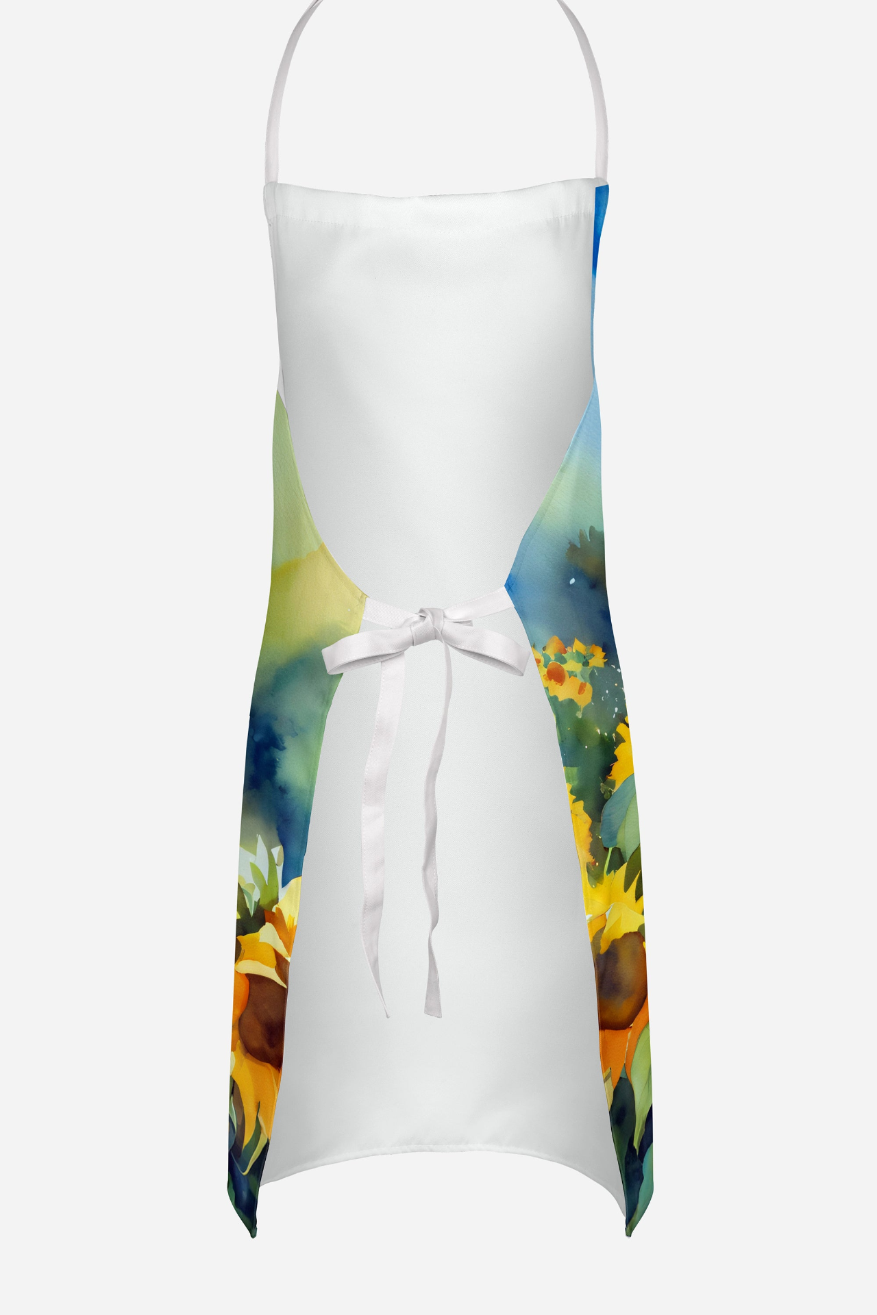 Sunflowers in Watercolor Apron