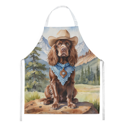 Sussex Spaniel Cowboy Welcome Apron