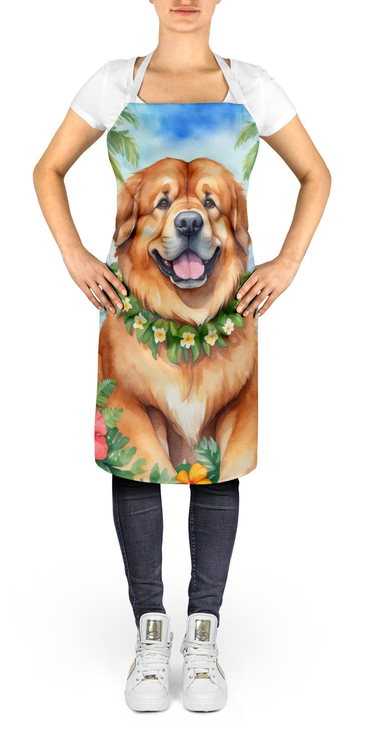 Tibetan Mastiff Luau Apron