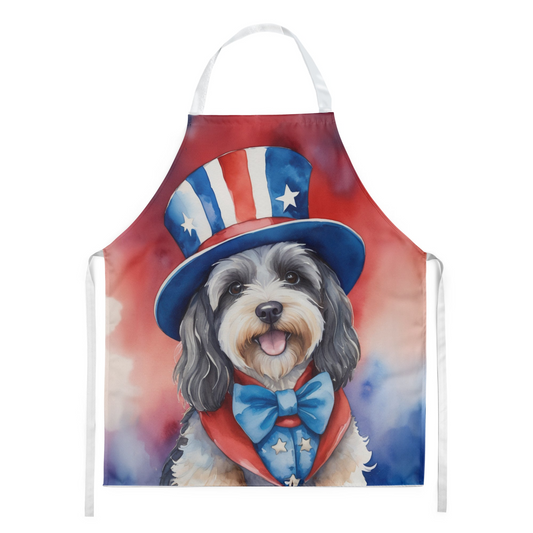 Tibetan Terrier Patriotic American Apron