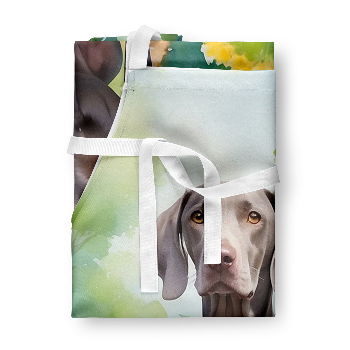 Weimaraner Spring Path Apron