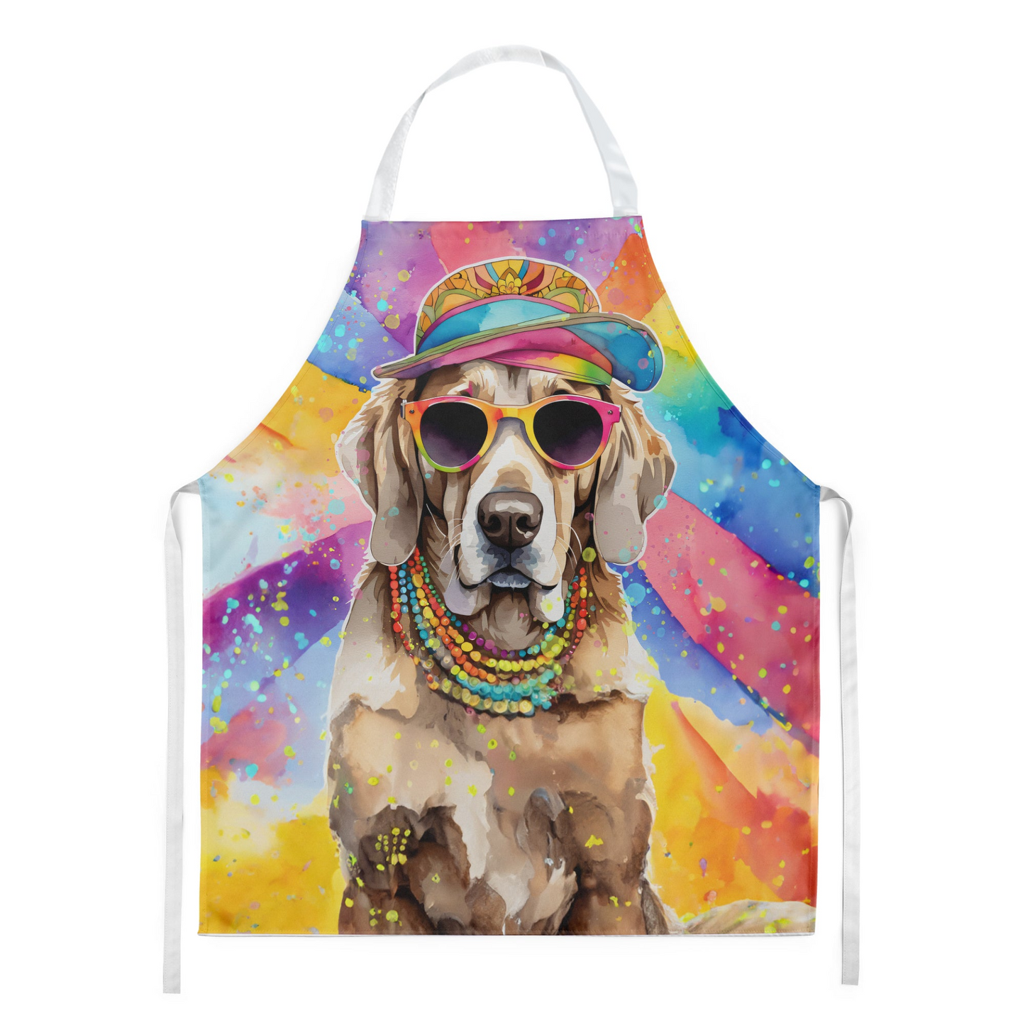 Weimaraner Hippie Dawg Apron