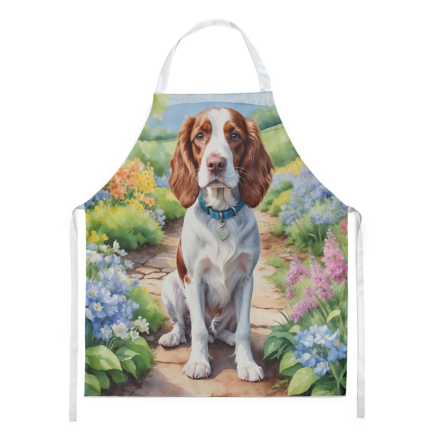 Welsh Springer Spaniel Spring Path Apron