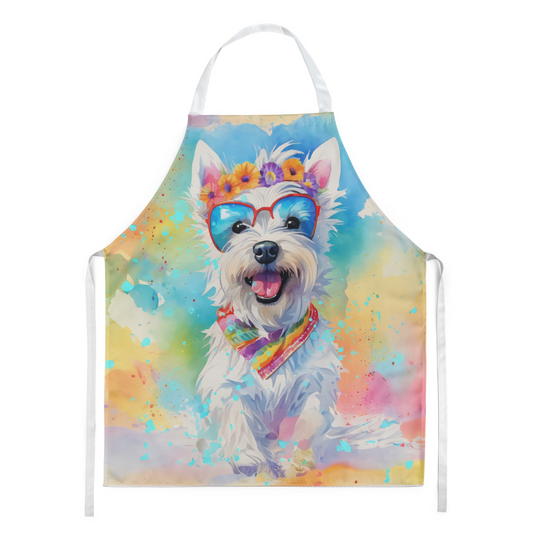 Westie Hippie Dawg Apron