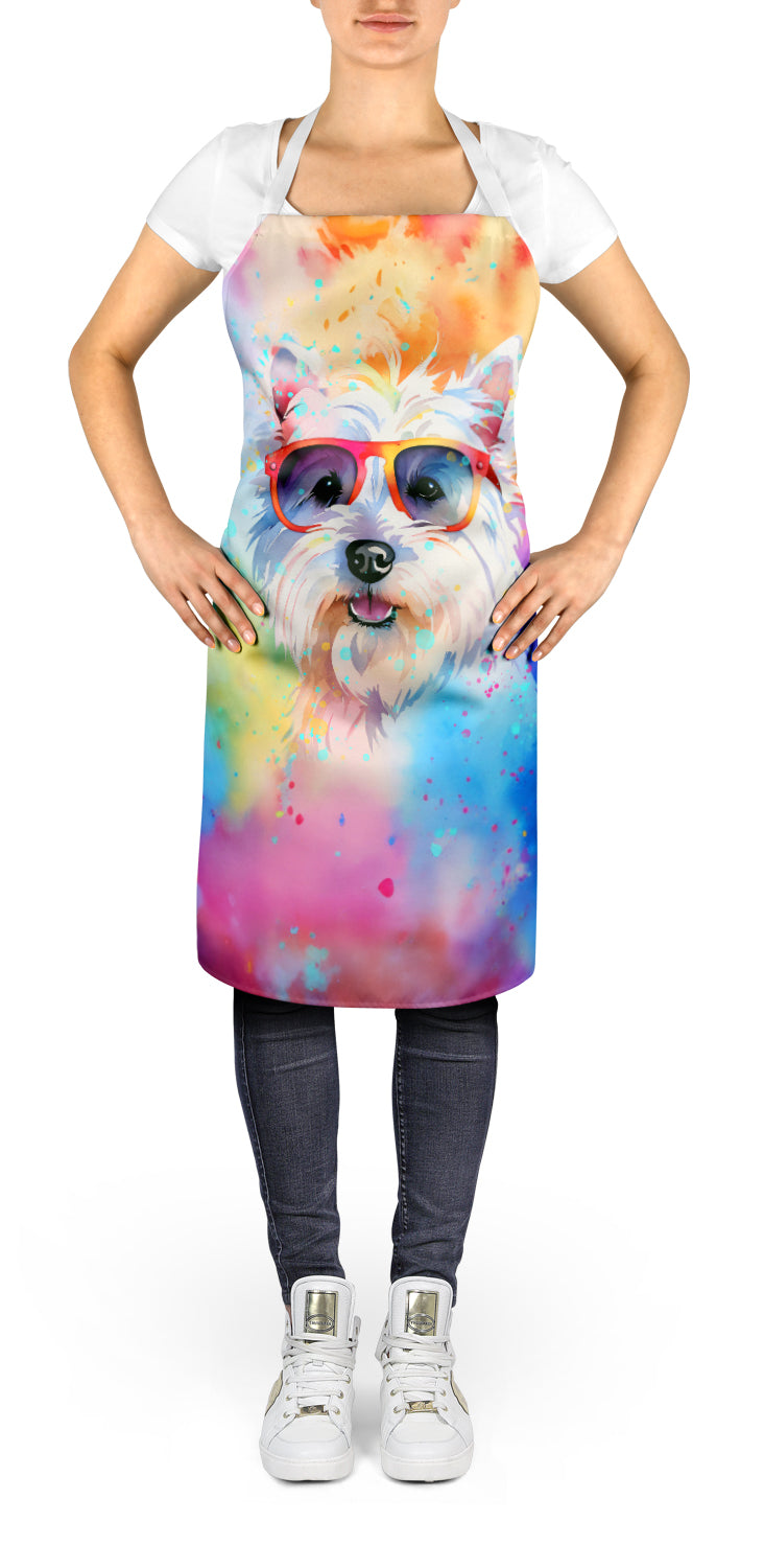 Westie Hippie Dawg Apron