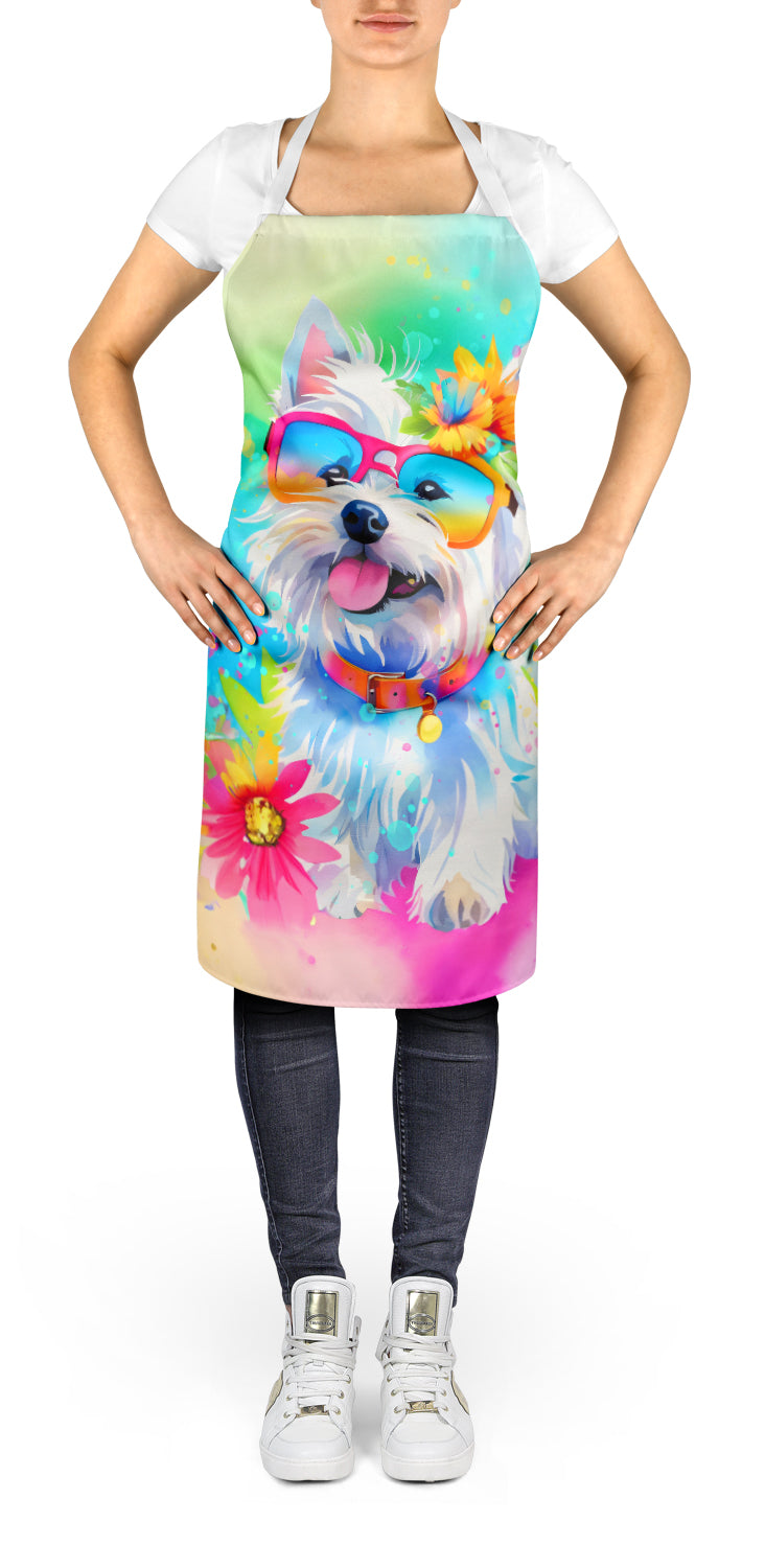 Westie Hippie Dawg Apron